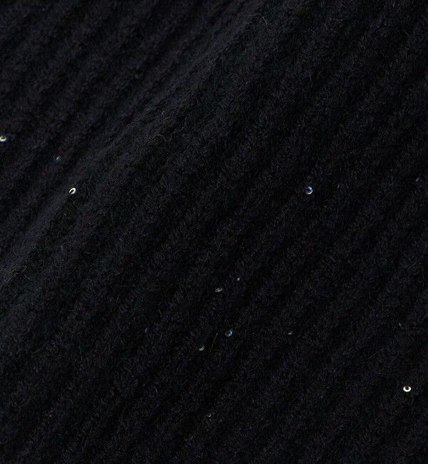 BEAUTY&YOUTH UNITED ARROWS「スパンコール リブ ニットキャプ」|ニット帽|