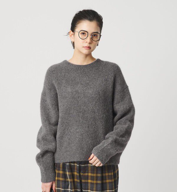 BEAUTY&YOUTH UNITED ARROWS「アルパカブレンド シャギー ニットプルオーバー」|ニット・セーター|
