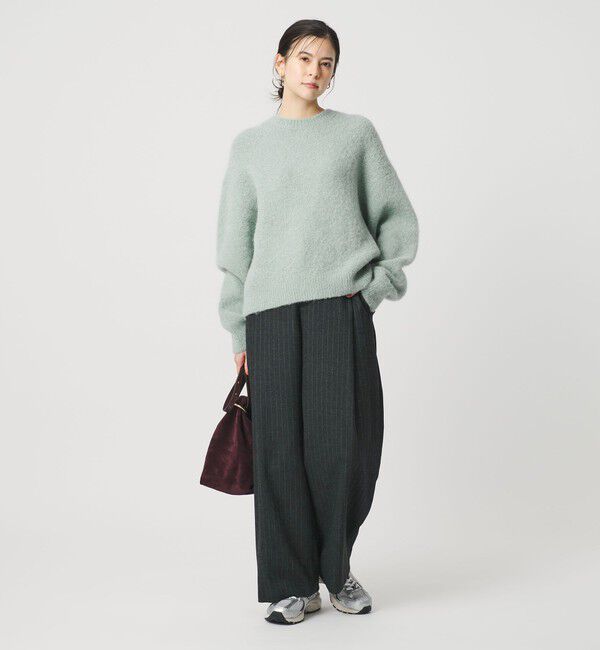 BEAUTY&YOUTH UNITED ARROWS「アルパカブレンド シャギー ニットプルオーバー」|ニット・セーター|