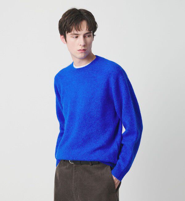 BEAUTY&YOUTH UNITED ARROWS「エアシャギー アルパカ クルーネック ニット」|ニット・セーター|ROYAL