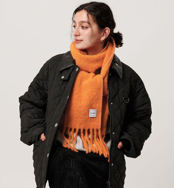BEAUTY&YOUTH UNITED ARROWS「＜mylab＞アルパカ ステッチマフラー」|マフラー|
