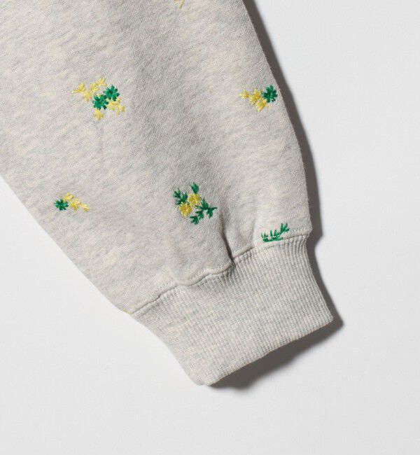BEAUTY&YOUTH UNITED ARROWS「コットン裏毛 エンブロイダリー スウェットプルオーバー」|スウェット・ジャージ|