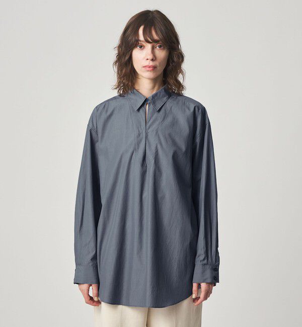 STEVEN ALAN「＜Steven Alan＞コットン スキッパー シャツ」|シャツ・ブラウス|