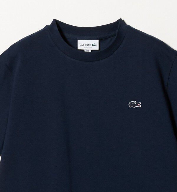 BEAUTY&YOUTH UNITED ARROWS「＜LACOSTE＞アウトライン クロック クルーネック Tシャツ」|Tシャツ・カットソー|