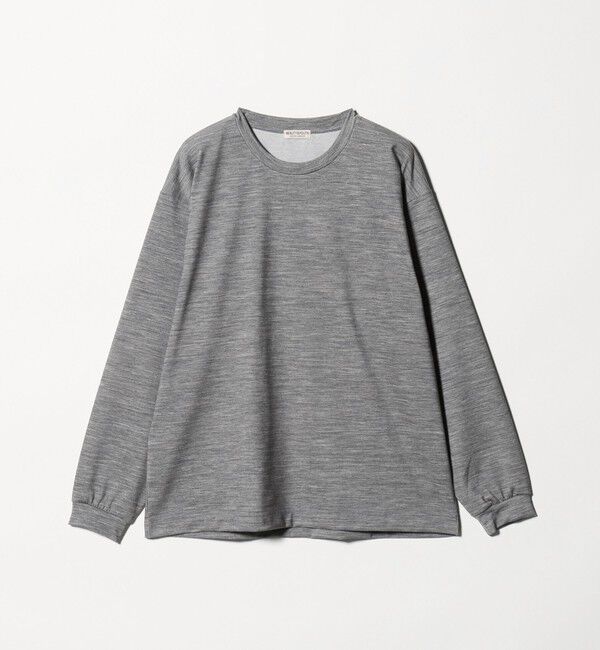 BEAUTY&YOUTH UNITED ARROWS「コンフィーウール ロングスリーブ カットソー」|Tシャツ・カットソー|DK.GRAY