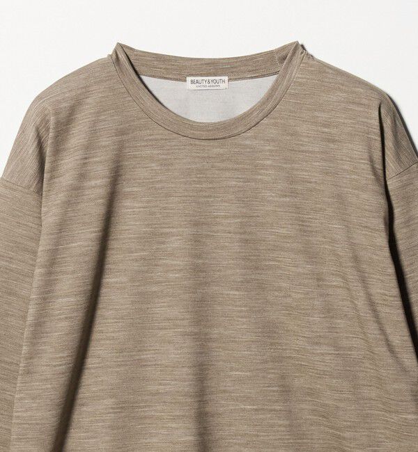 BEAUTY&YOUTH UNITED ARROWS「コンフィーウール ロングスリーブ カットソー」|Tシャツ・カットソー|