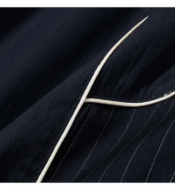 Ray BEAMS 「ストライプ キリカエ トラックパンツ」|チノ|