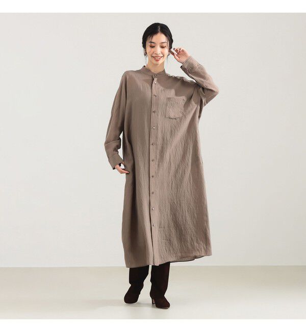 Demi-Luxe BEAMS 「【別注】TICCA / テント シャツワンピース」|ワンピース|