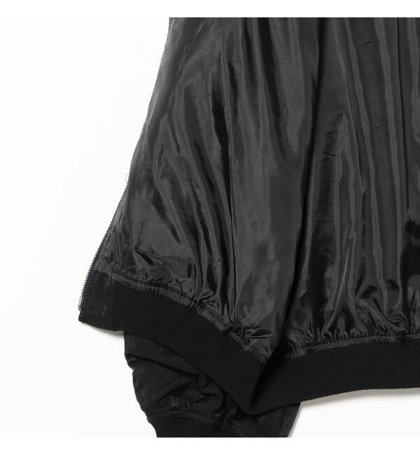 Ray BEAMS 「シャーリング MA-1 ブルゾン」|ブルゾン・スタジャン|