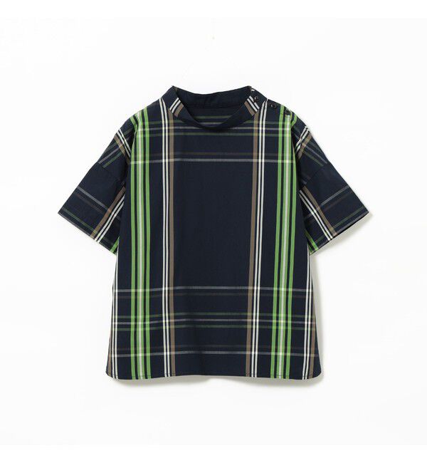 BEAMSBOY「ボーイ ビッグタータン ショートスリーブ」|シャツ・ブラウス|
