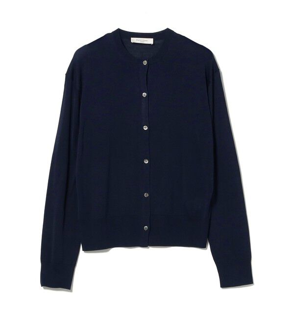 Demi-Luxe BEAMS 「シルク クルーネック カーディガン」|ニット・セーター|