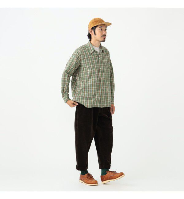 BEAMS PLUS「BEAMS PLUS / 2プリーツ コーデュロイ トラウザーズ」|その他|