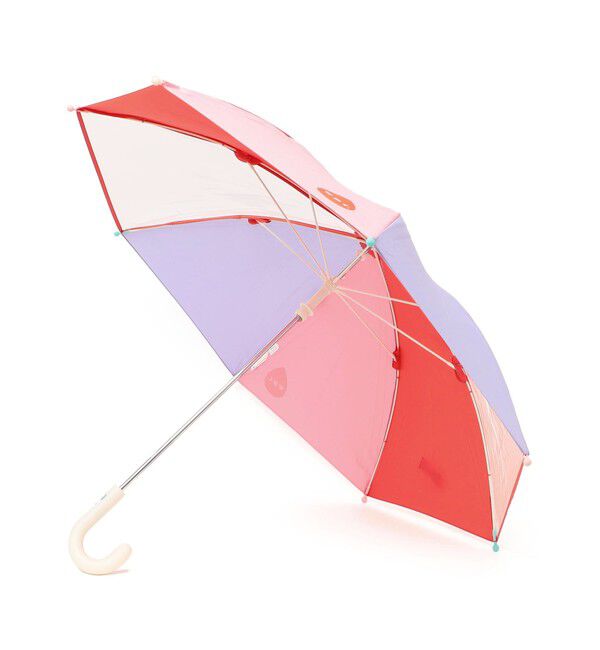 SHIPS KIDS「Wpc.:〈継続はっ水〉キッズ 長傘」|傘|ピンク系