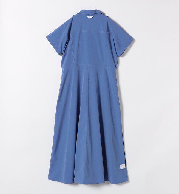 SHIPS any「SHIPS any:〈洗濯機可能〉フラットカラー Vネック フレア ワンピース」|ワンピース|