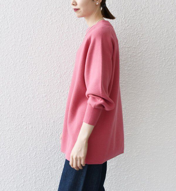 SHIPS any「SHIPS any:〈手洗い可能〉ミラノリブ スタンドネック プルオーバー」|ニット・セーター|