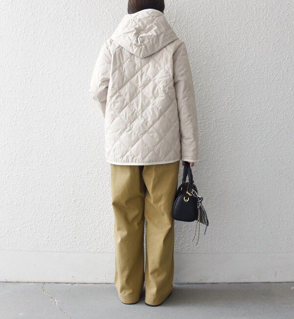 SHIPS any「【SHIPS any別注】TAION:〈手洗い可能〉パイピング フード ジャケット」|ダウン|