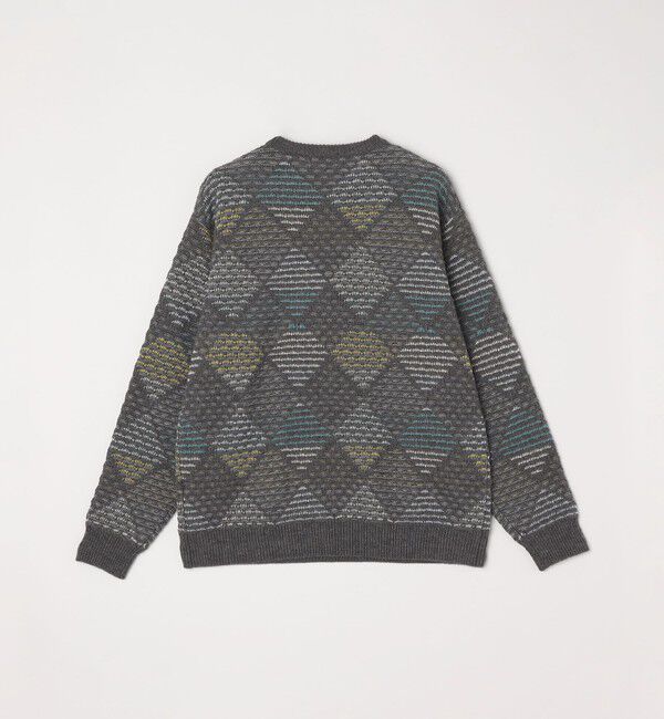 SHIPS any「SHIPS any: 〈手洗い可能〉ジオメトリック ジャガード クルーネック ルーズ ニット◇」|その他|