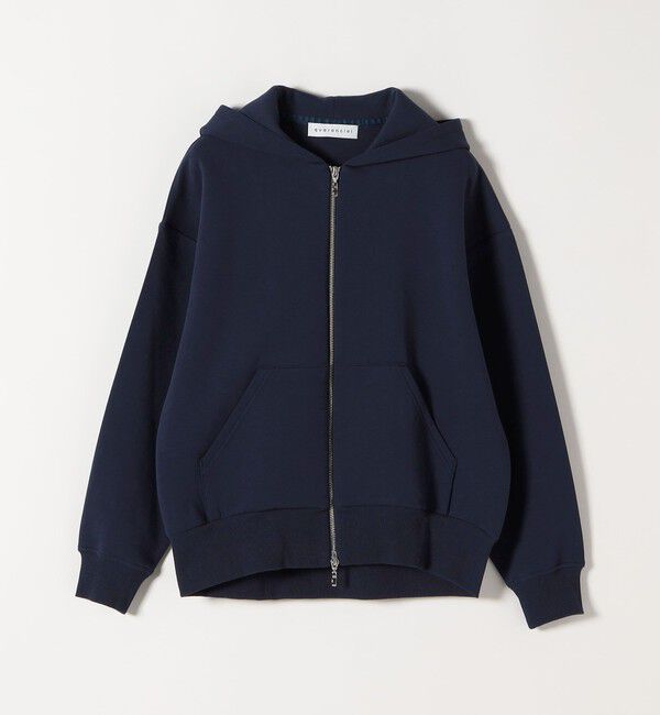 quaranciel「quaranciel:〈洗濯機可能〉ポンチ ダブルジップ スウェット パーカー」|パーカー|