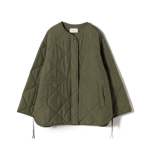 SHIPS for women「〈手洗い可能〉キルティング サイドジップ ブルゾン」|ブルゾン・スタジャン|