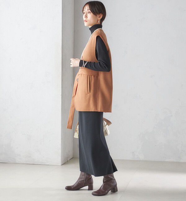 SHIPS for women「配色 リバー ジレ」|ベスト・ジレ|