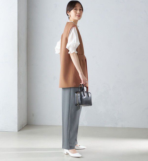 SHIPS for women「配色 リバー ジレ」|ベスト・ジレ|