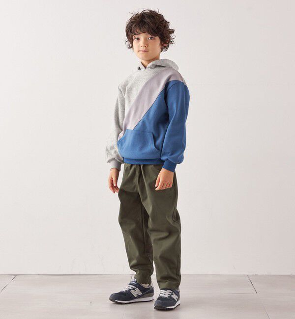 SHIPS any「SHIPS any:〈洗濯機可能〉デザイン ポンチ プルオーバー パーカー <KIDS>◇」|パーカー|