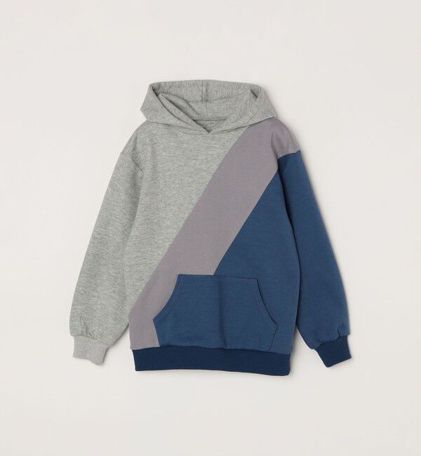 SHIPS any「SHIPS any:〈洗濯機可能〉デザイン ポンチ プルオーバー パーカー <KIDS>◇」|パーカー|