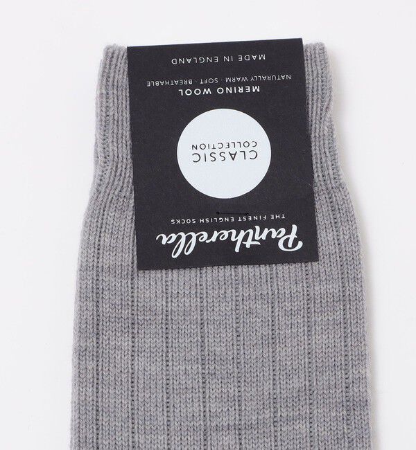 SHIPS「PANTHERELLA: PACKINGTON リブソックス 22FW」|ソックス|