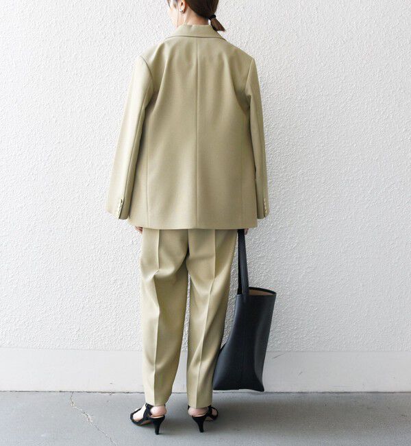 SHIPS any「SHIPS any:〈洗濯機可能〉オックス セミワイド サロペット［NAVY BLUE］」|オールインワン|