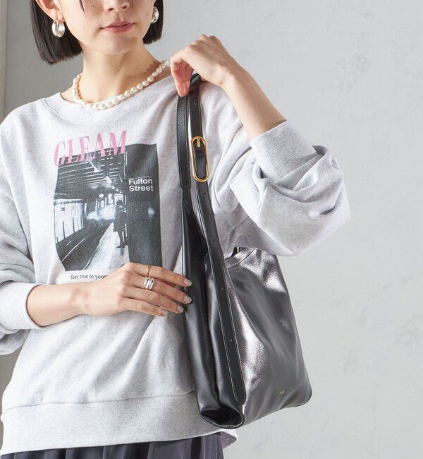 SHIPS for women「BEAURE:パーティション レザー バッグ 小」|トートバッグ|