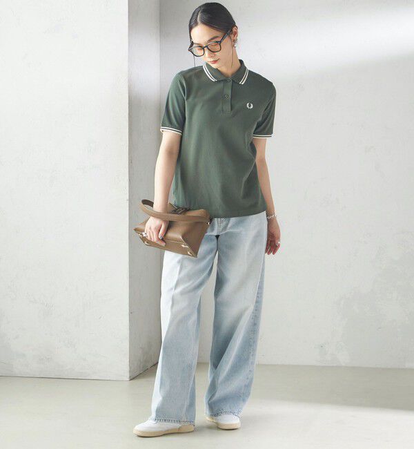 SHIPS for women「FRED PERRY:G3600 TWIN TIPPED SHIRTS」|ポロシャツ|