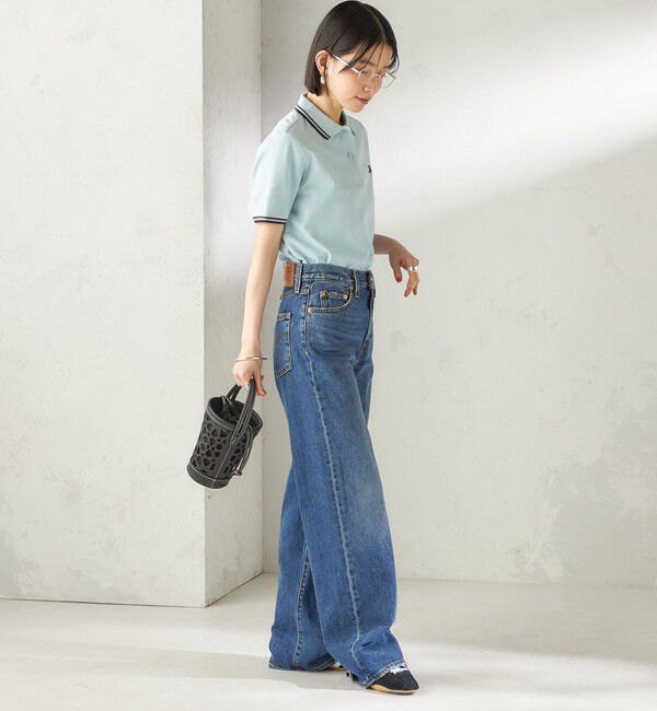 SHIPS for women「FRED PERRY:G3600 TWIN TIPPED SHIRTS」|ポロシャツ|