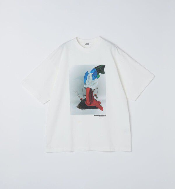 SHIPS「STUDIO BLANCHE: キリマンジャロ ワークス プリント Tシャツ」|Tシャツ・カットソー|