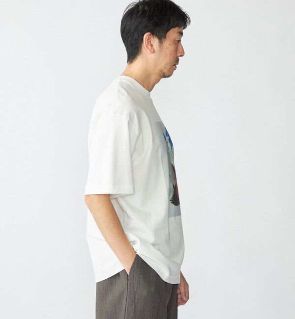 SHIPS「STUDIO BLANCHE: キリマンジャロ ワークス プリント Tシャツ」|Tシャツ・カットソー|