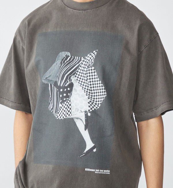 SHIPS「STUDIO BLANCHE: キリマンジャロ ワークス プリント Tシャツ」|Tシャツ・カットソー|