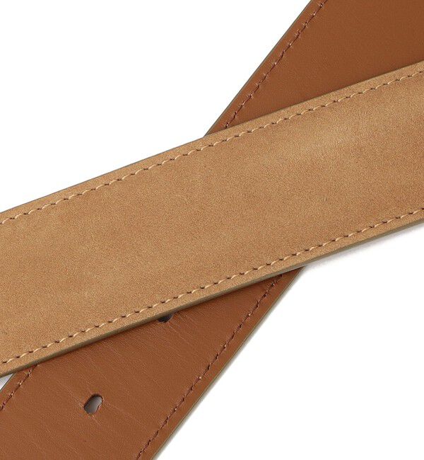 SHIPS for women「ヌバック レザー ボリューム バックル ベルト」|ベルト|