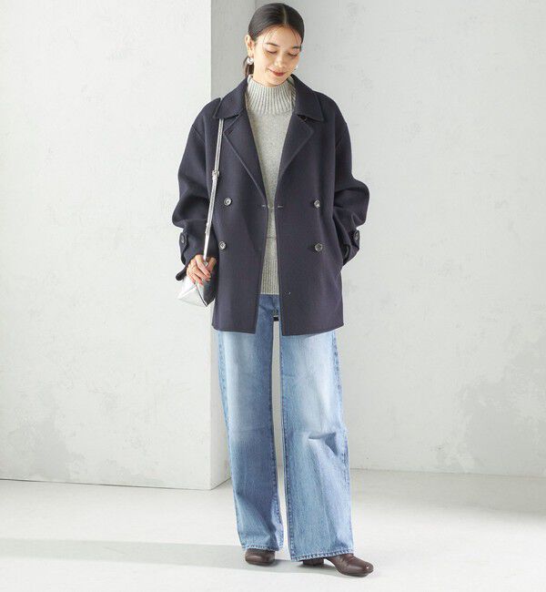 SHIPS for women「Levi&rsquo;s:RIBCAGE WIDE LEG」|デニム|