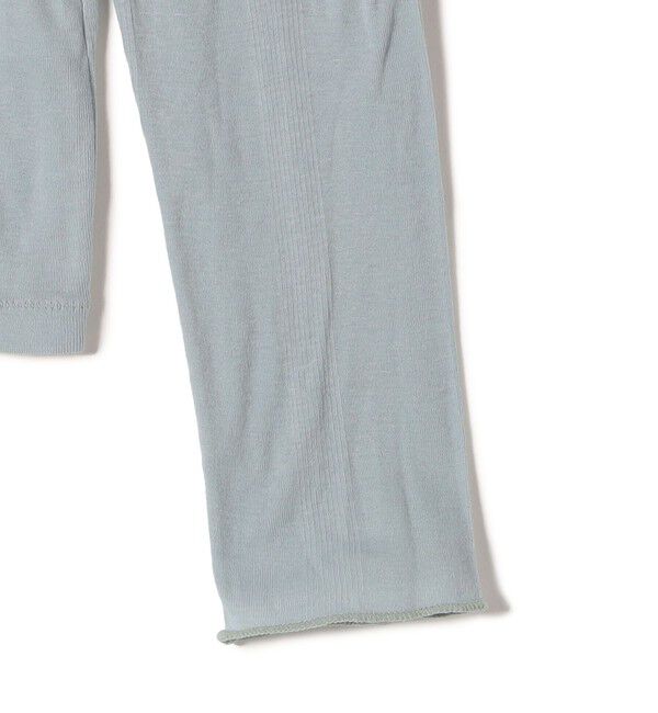 SHIPS for women「【SHIPS別注】miller: シアー ヘンリー ネック ロング スリーブ TEE」|Tシャツ・カットソー|