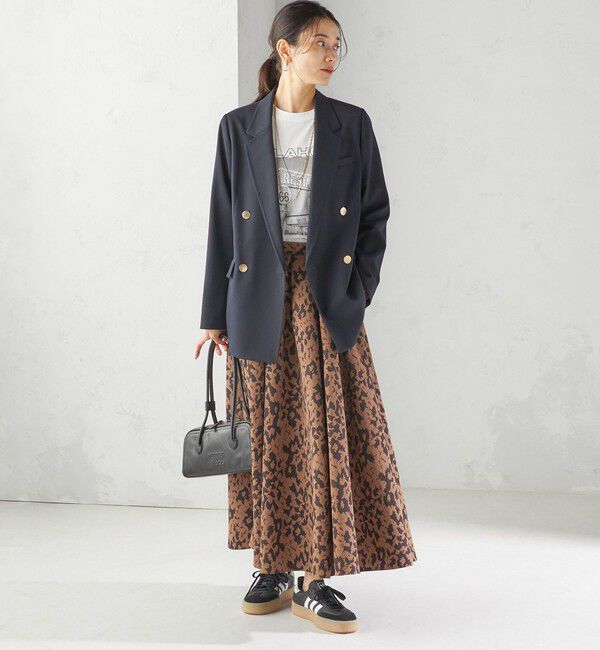 SHIPS for women「ウール ギャバジン ダブル ブレスト ジャケット」|テーラードジャケット|