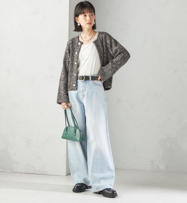 SHIPS for women「LEFIJE: ラウンド バックル ベルト」|ベルト|