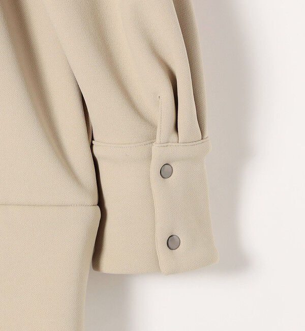 SHIPS any「【WEB限定】SHIPS any:〈洗濯機可能〉ダンボール コクーン ノーカラー コート」|ノーカラージャケット|