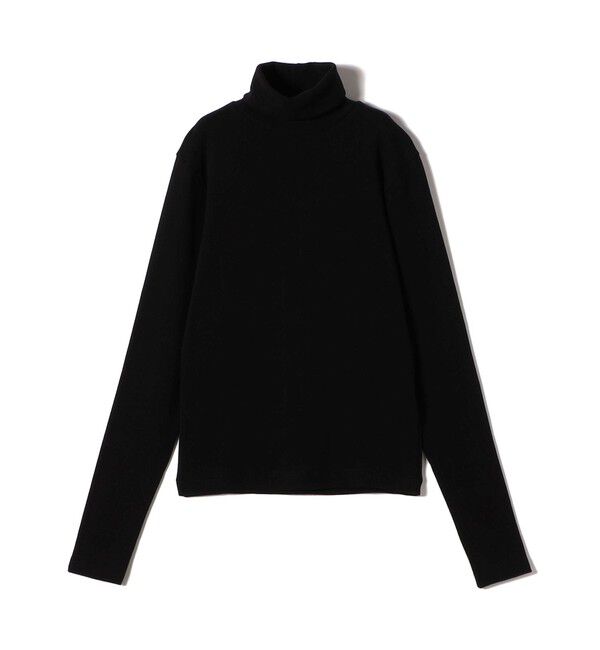 SHIPS for women「gicipi:タートルネック ロング スリーブ Tシャツ（PREZZEMOLO）」|Tシャツ・カットソー|ブラック