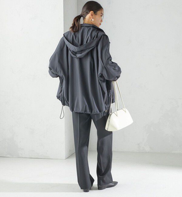 SHIPS for women「〈手洗い可能〉LIMONTA 撥水 ドルマン ブルゾン」|ブルゾン・スタジャン|