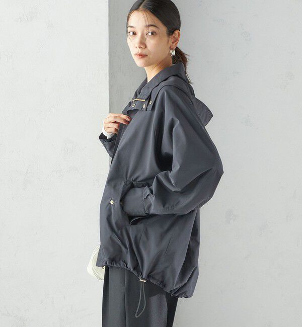 SHIPS for women「〈手洗い可能〉LIMONTA 撥水 ドルマン ブルゾン」|ブルゾン・スタジャン|