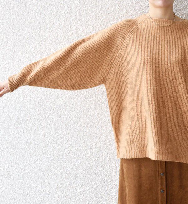 SHIPS any「SHIPS any:〈手洗い可能〉AQUA カシミヤ ミックス ハイネック ニット」|ニット・セーター|