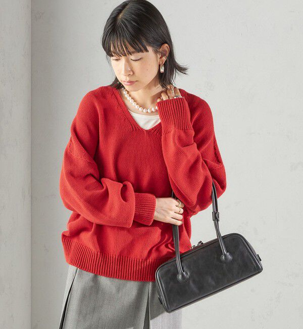 SHIPS for women「〈手洗い可能〉バルキーヤーン プルオーバー」|ニット・セーター|