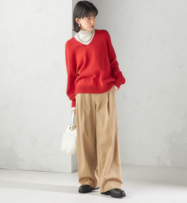 SHIPS for women「〈手洗い可能〉バルキーヤーン プルオーバー」|ニット・セーター|