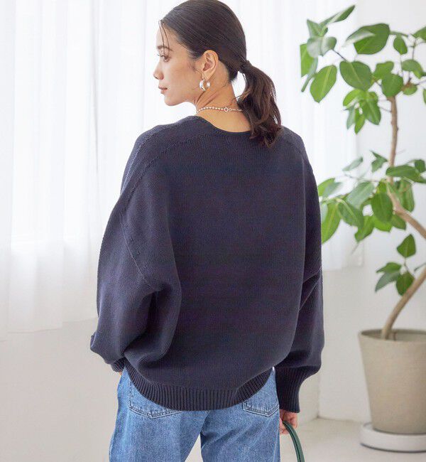 SHIPS for women「〈手洗い可能〉バルキーヤーン プルオーバー」|ニット・セーター|