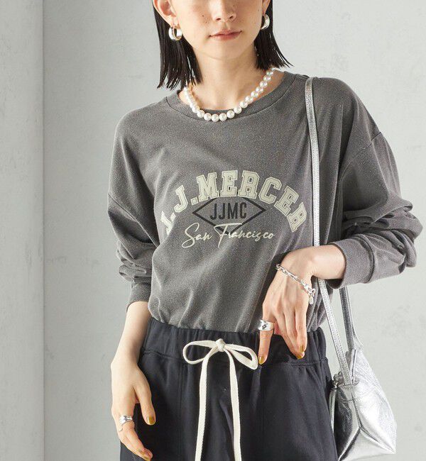 SHIPS for women「【SHIPS別注】J.J MERCER: ロングスリーブ TEE」|Tシャツ・カットソー|ダークグレー