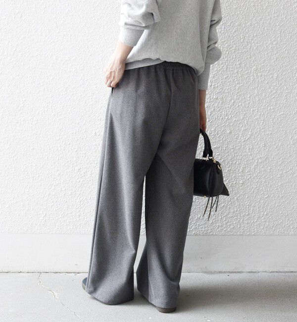 SHIPS any「SHIPS any:〈手洗い可能〉ウォーム イージー ワイド ストレート パンツ」|その他|